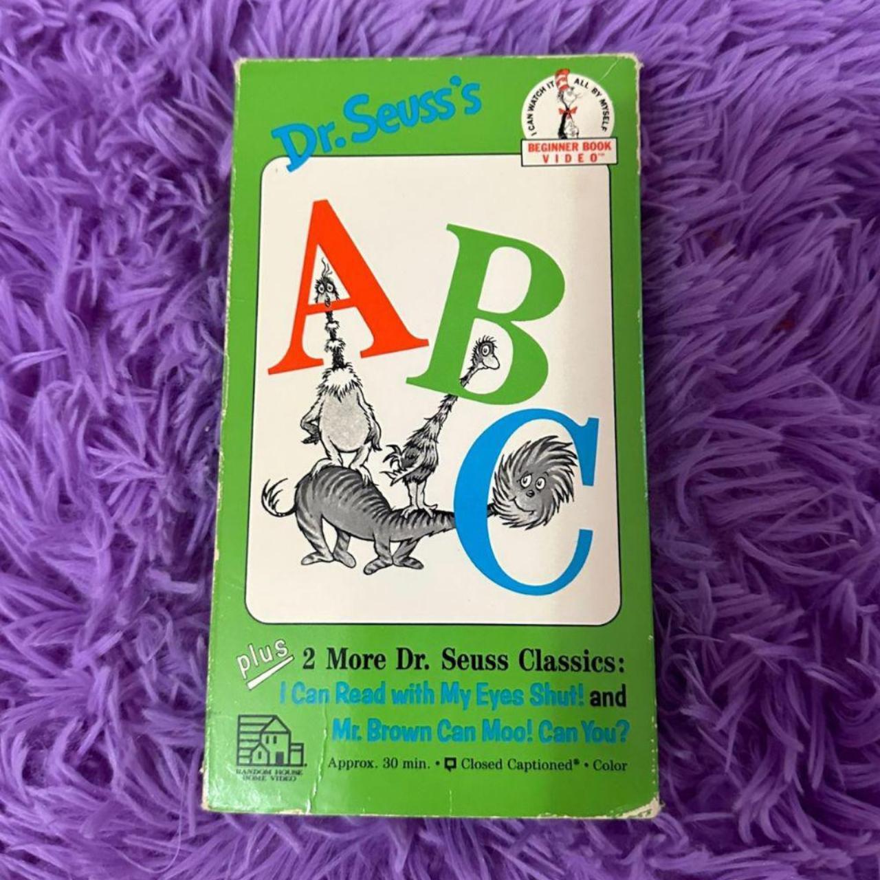 DR. SEUSS'S ABC VHS Pre-owned In good condition - Depop