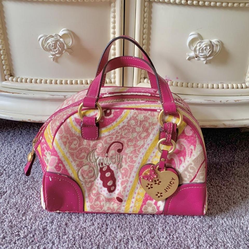 Juicy couture-bowler-bag - Depop