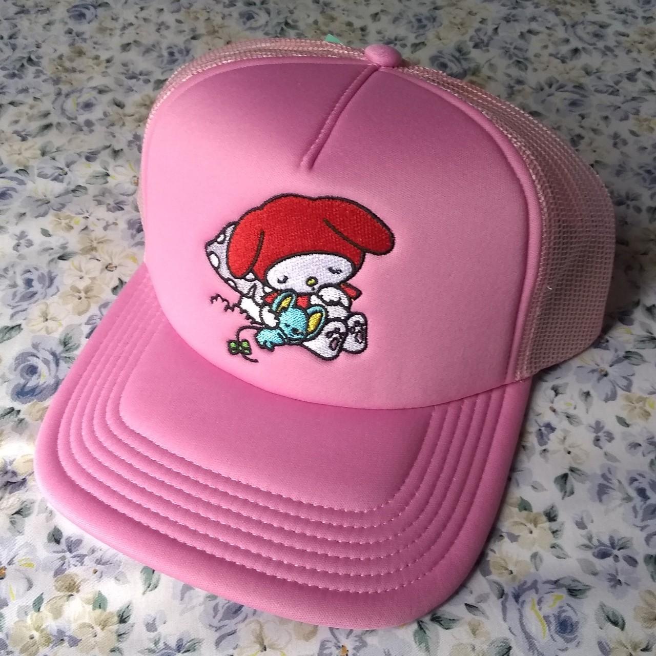 Sanrio Hello Kitty My Melody Mesh Baseball Cap Punk Rock Truck Hat