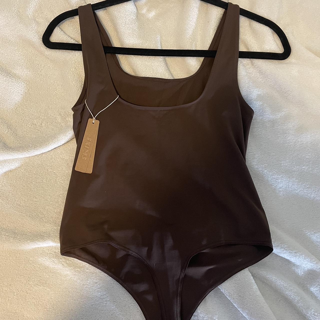 Skims Women's Brown Bodysuit | Depop