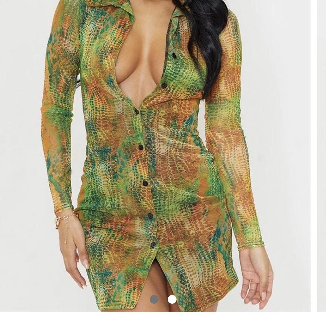 Plt Snakeskin dress in a U.K 6 US 4 plt