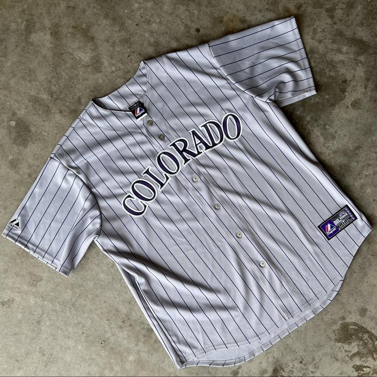 Rockies baseball rare jersey #mlb #colorado - Depop