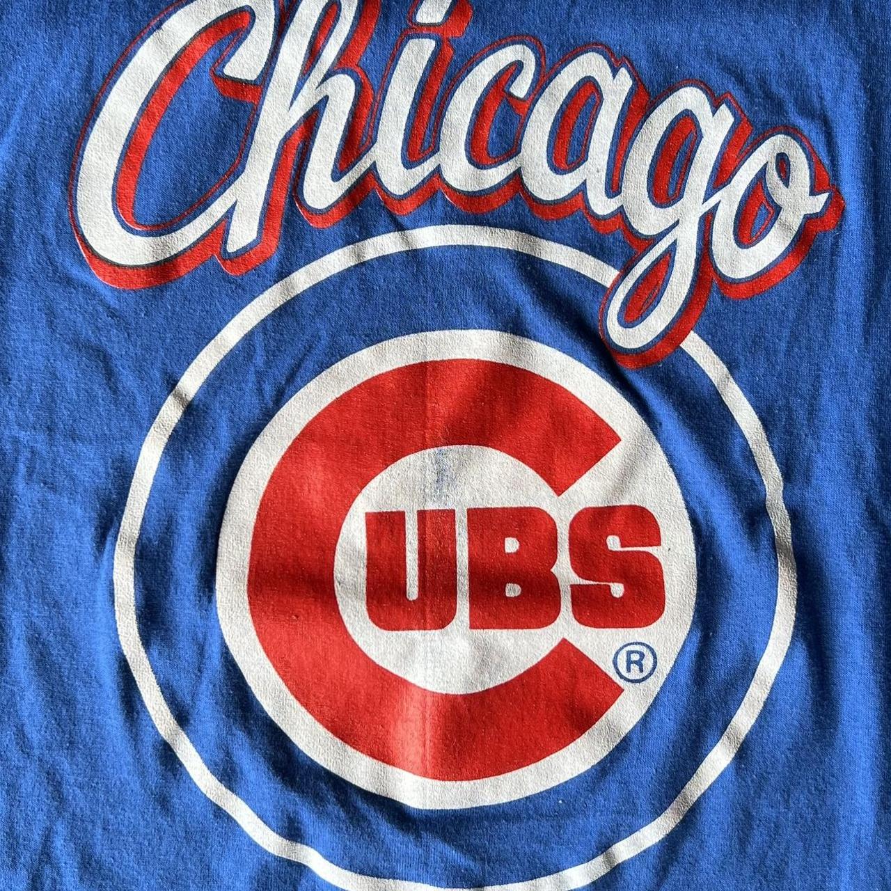 Women's medium Chicago Cubs shirt Authentic - Depop