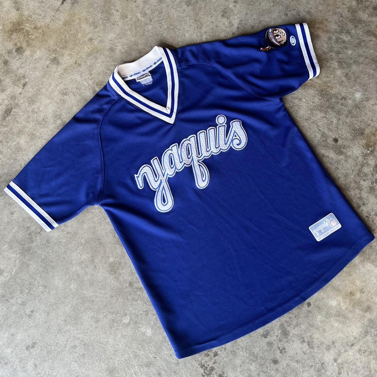 Blue/grey yaquis de Obregon jersey – BeisbolMXShop