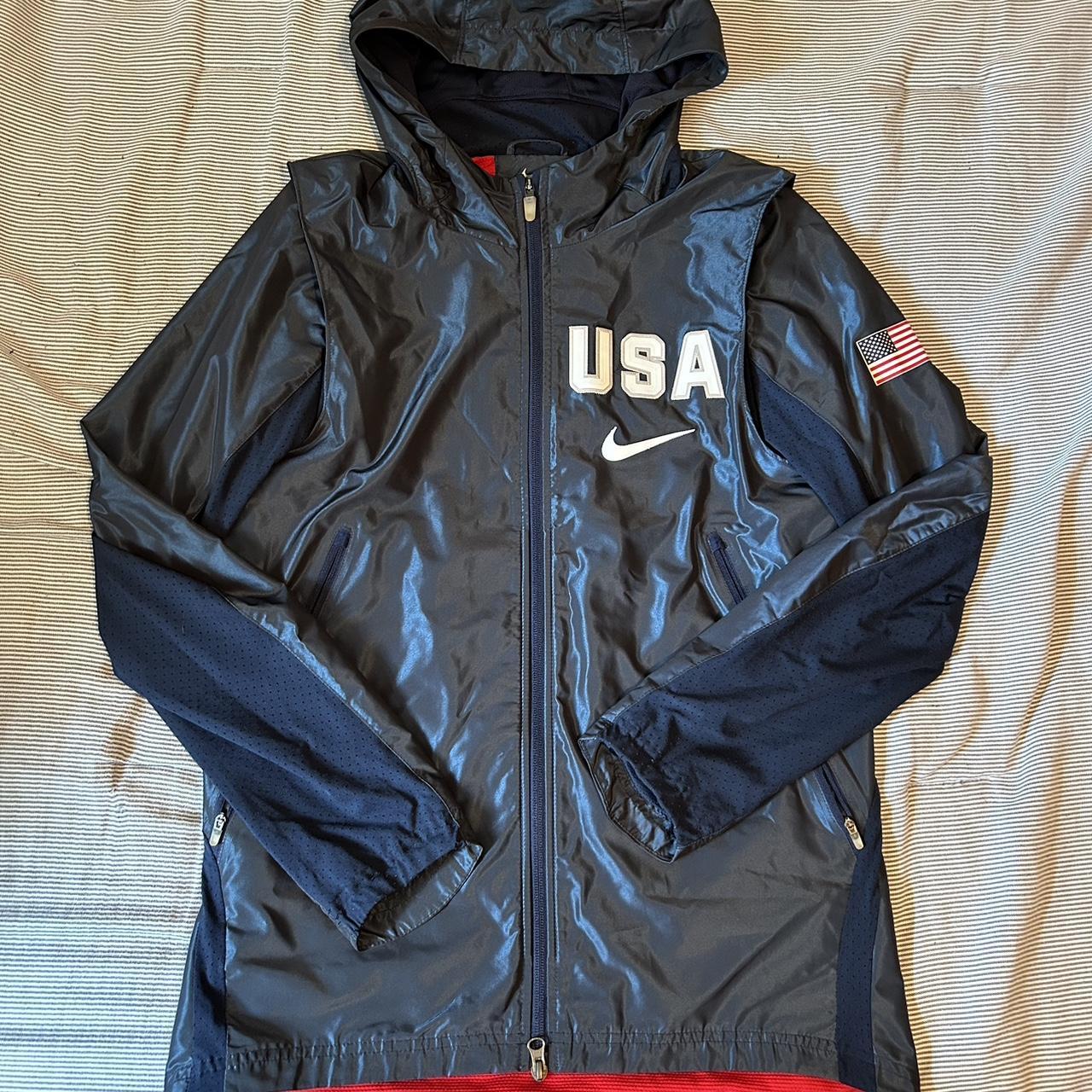 usa basketball jacket nike