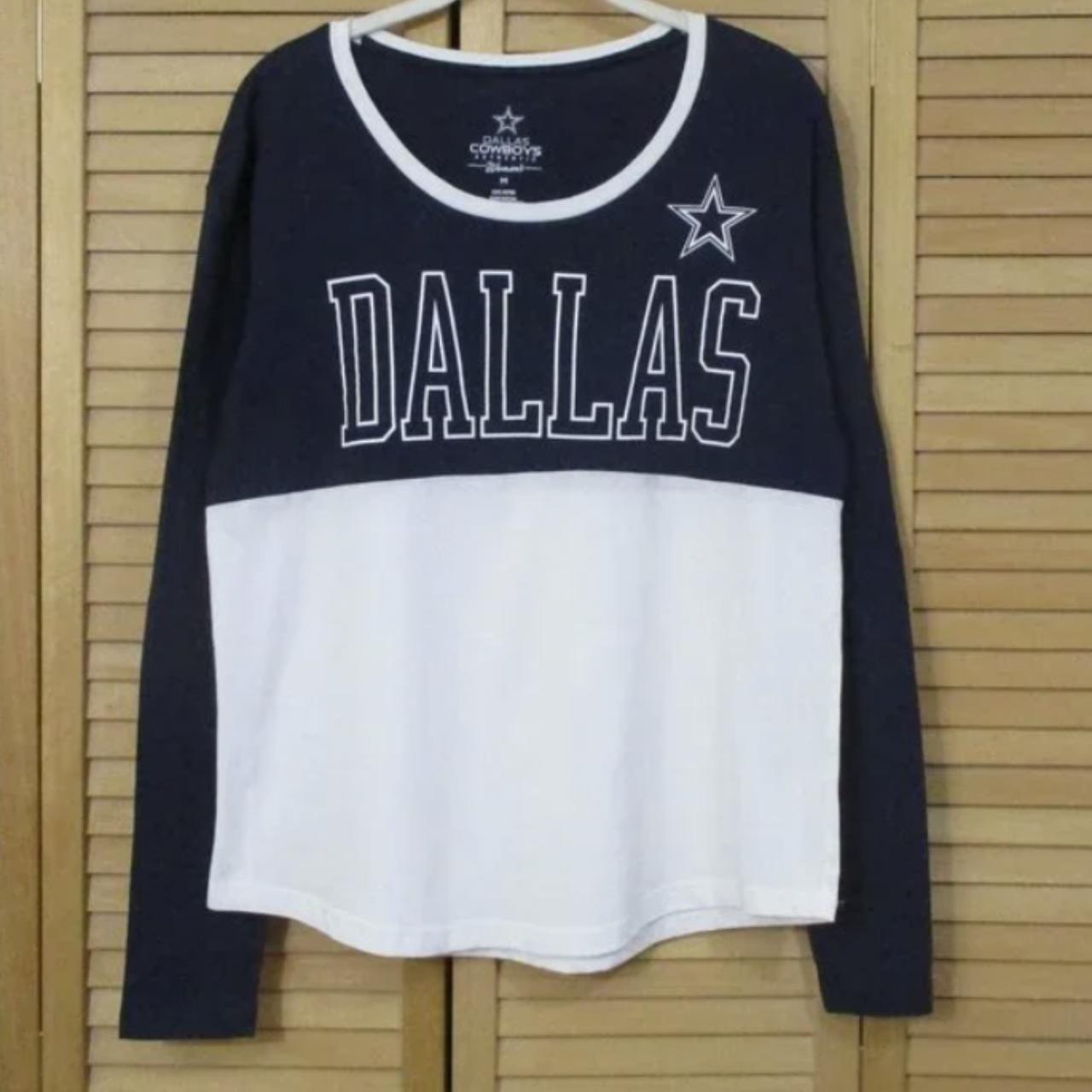 Dallas Cowboys Fashion Colour Logo T-Shirt - Womens