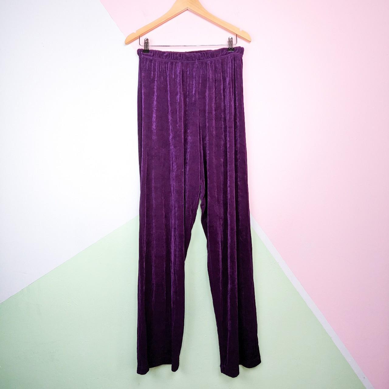 PURPLE CLASSIC COTTON PANTS | SKYTICK