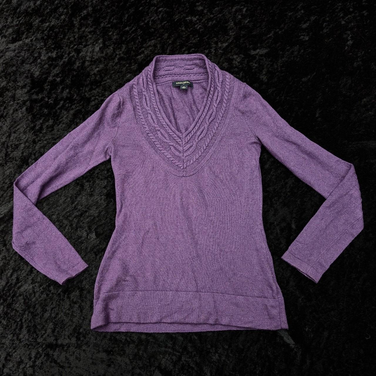 Banana Republic Wool Cashmere Blend V-Neck Depop