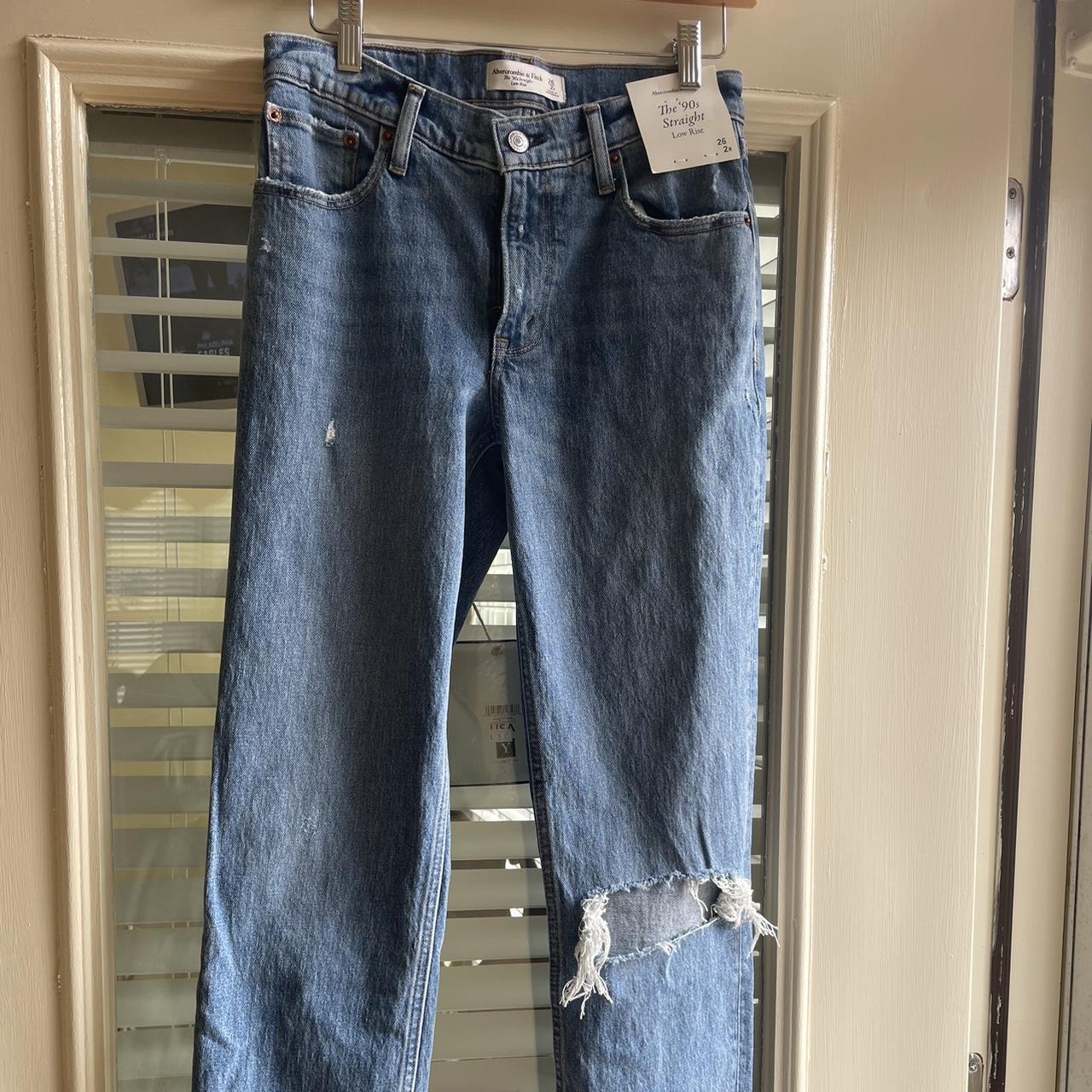 Abercrombie & Fitch Women's Blue Jeans (2)