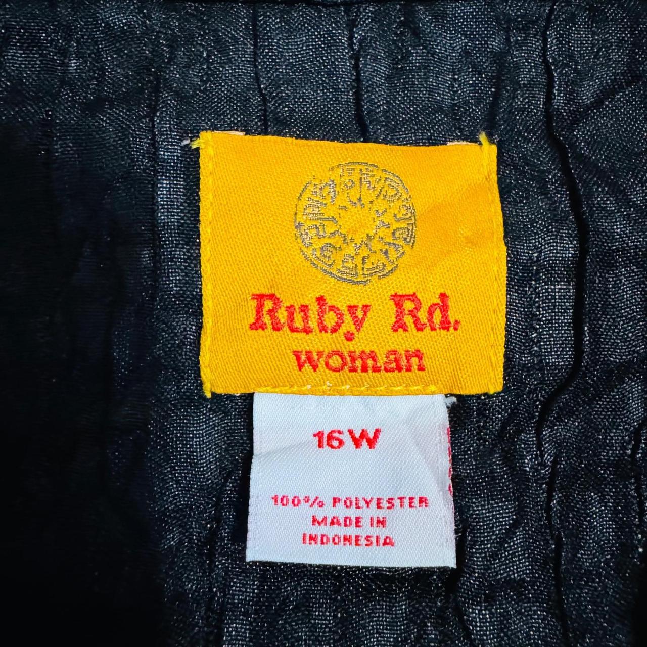 Ruby Rd. Women's Blazer Jacket - Black - 16 – Rub… - image 8