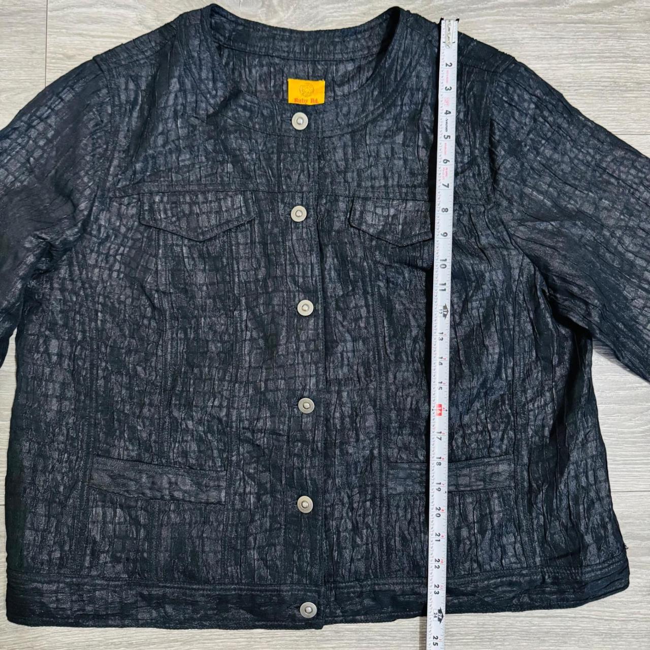 Ruby Rd. Women's Blazer Jacket - Black - 16 – Rub… - image 7