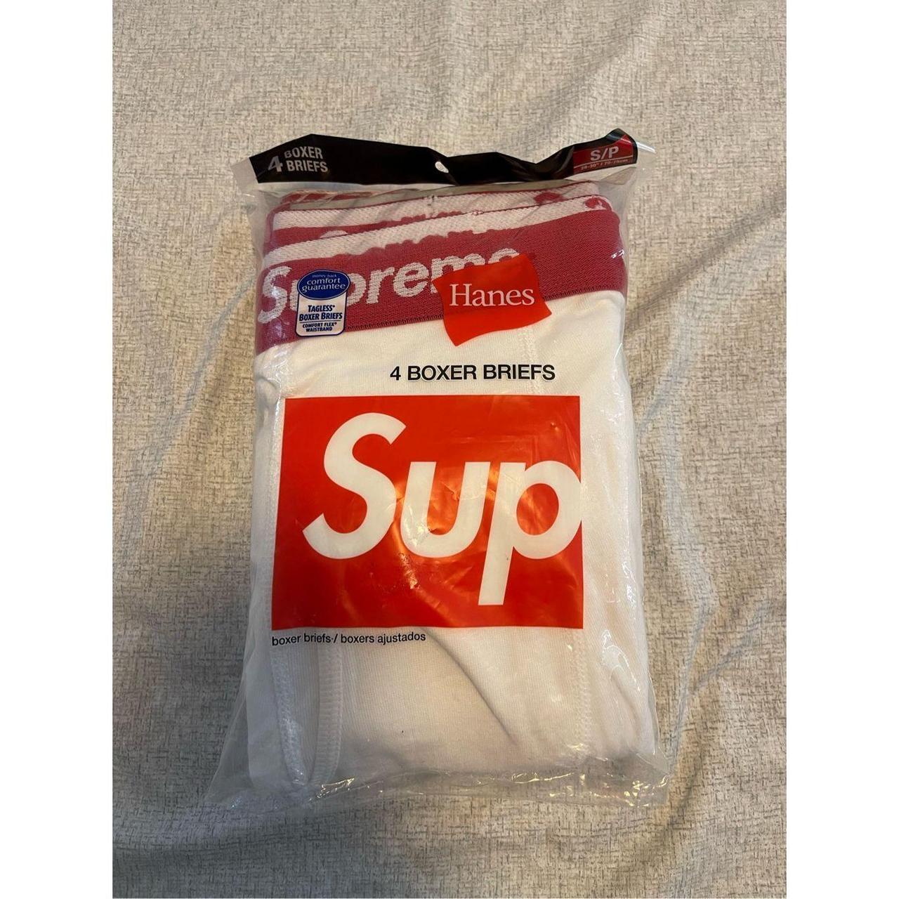 Supreme hanes boxers outlet 4 pack