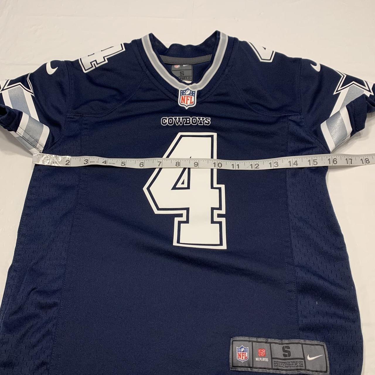 Dallas Cowboys Dak Prescott Jersey Black Blue and - Depop