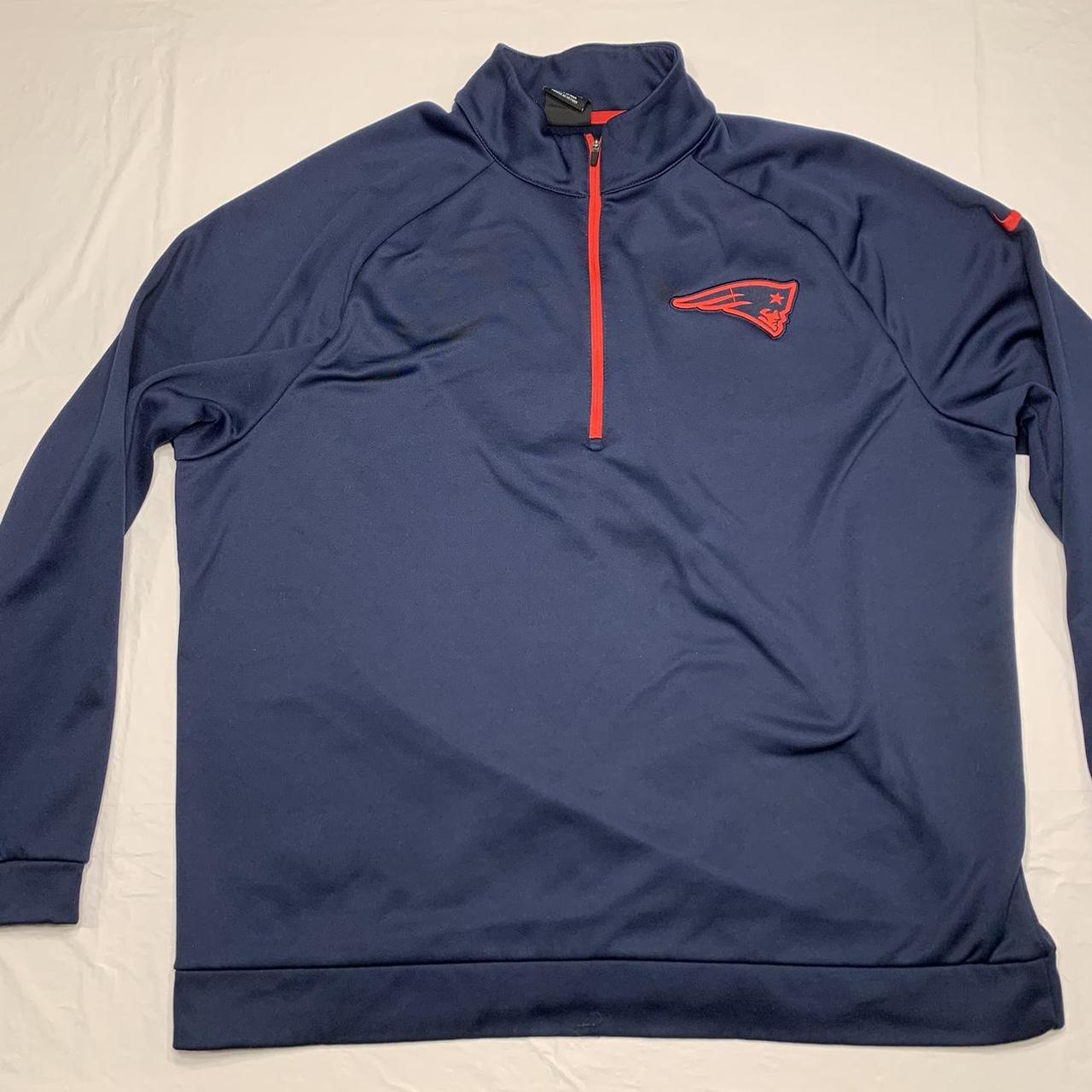 Nike Dri-FIT Perform (NFL New England Patriots) Men's Pullover Hoodie.