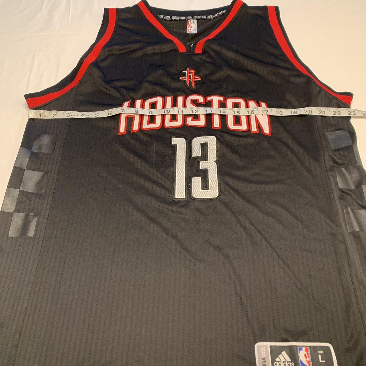 James Harden Red Houston Rockets Adidas Jersey (Size L)