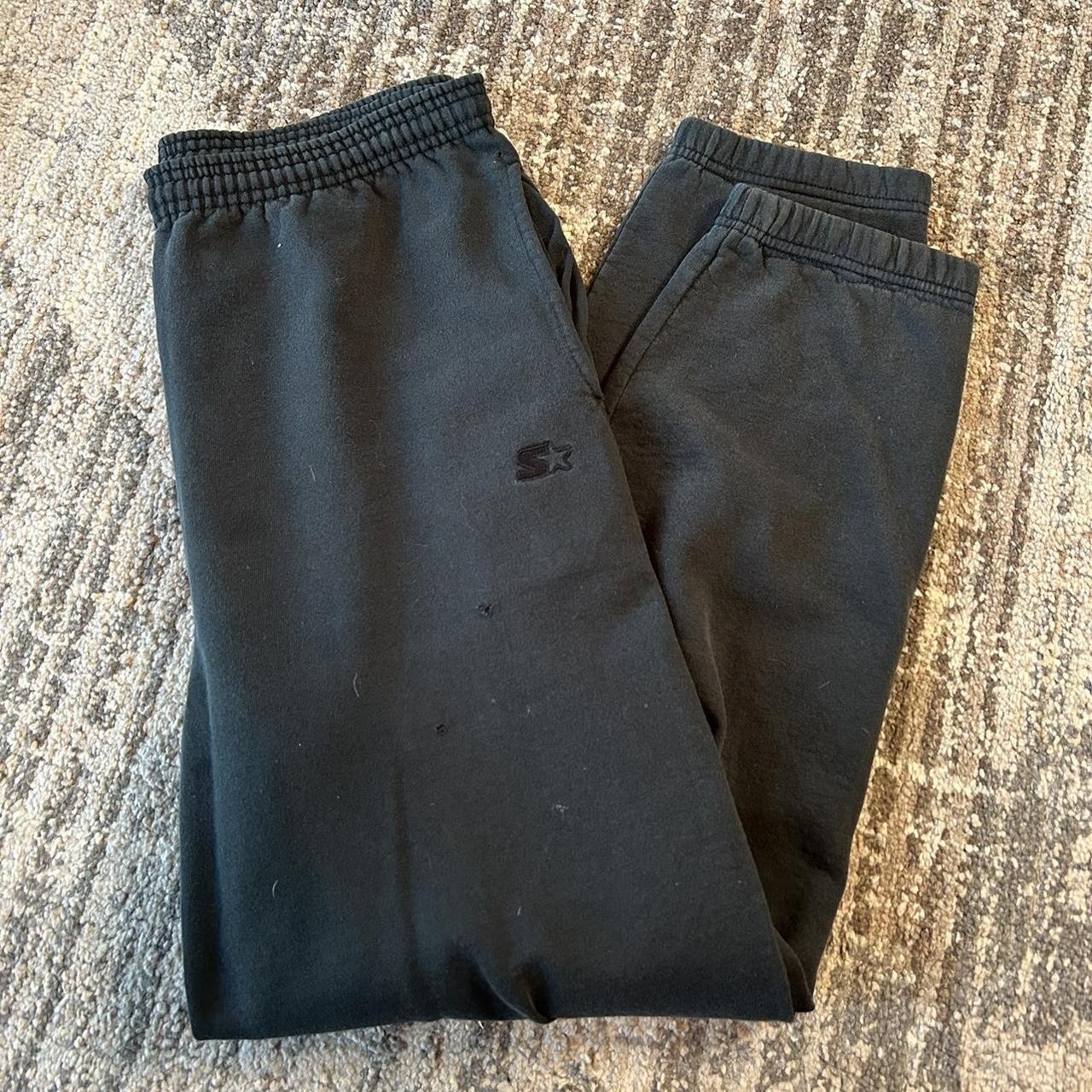 Starter joggers Straight/Wide leg. Nice but has... Depop