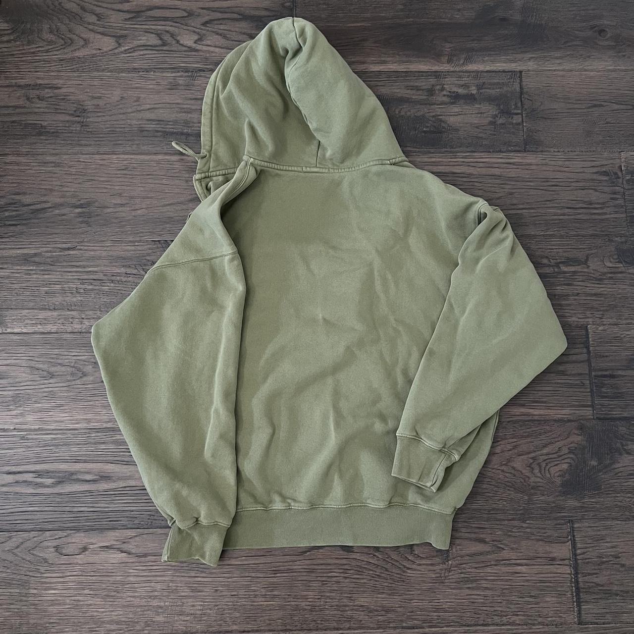 matcha green brandy melville christy zip Depop