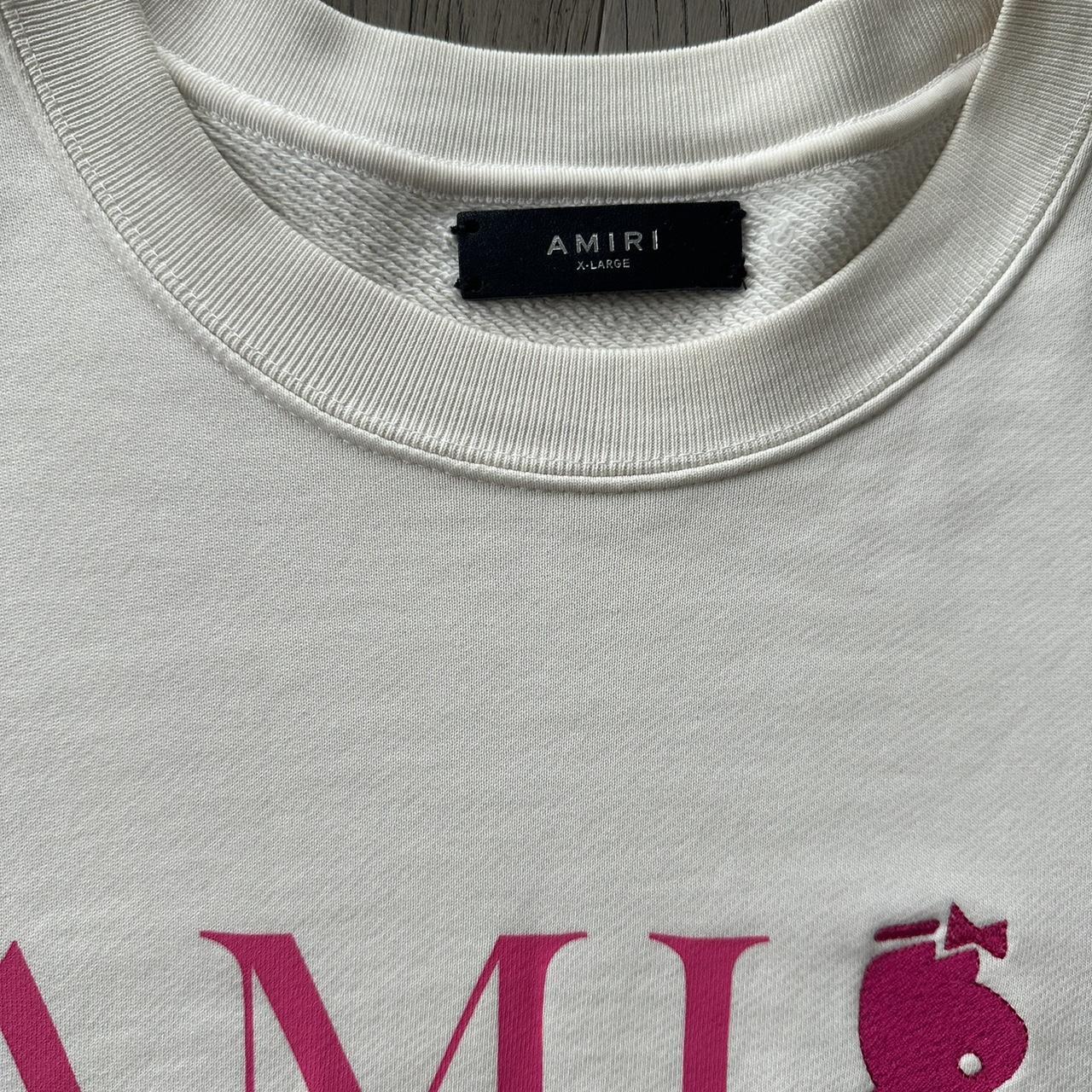 【コーデに遊び心を】AMIRI x PLAYBOYスウェット AMIRI Playboy Logo Hoodie White/Green/Multi Men's - US