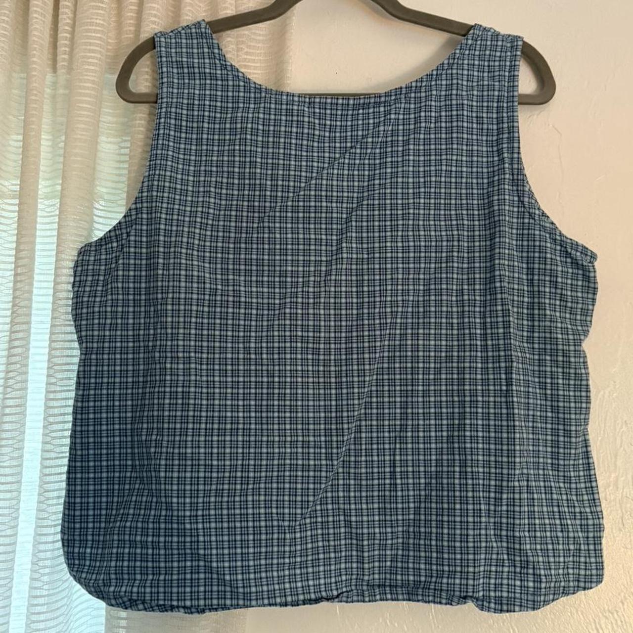 Faded Glory Women's Blouse - Blue/Green - XL – Bl… - image 4