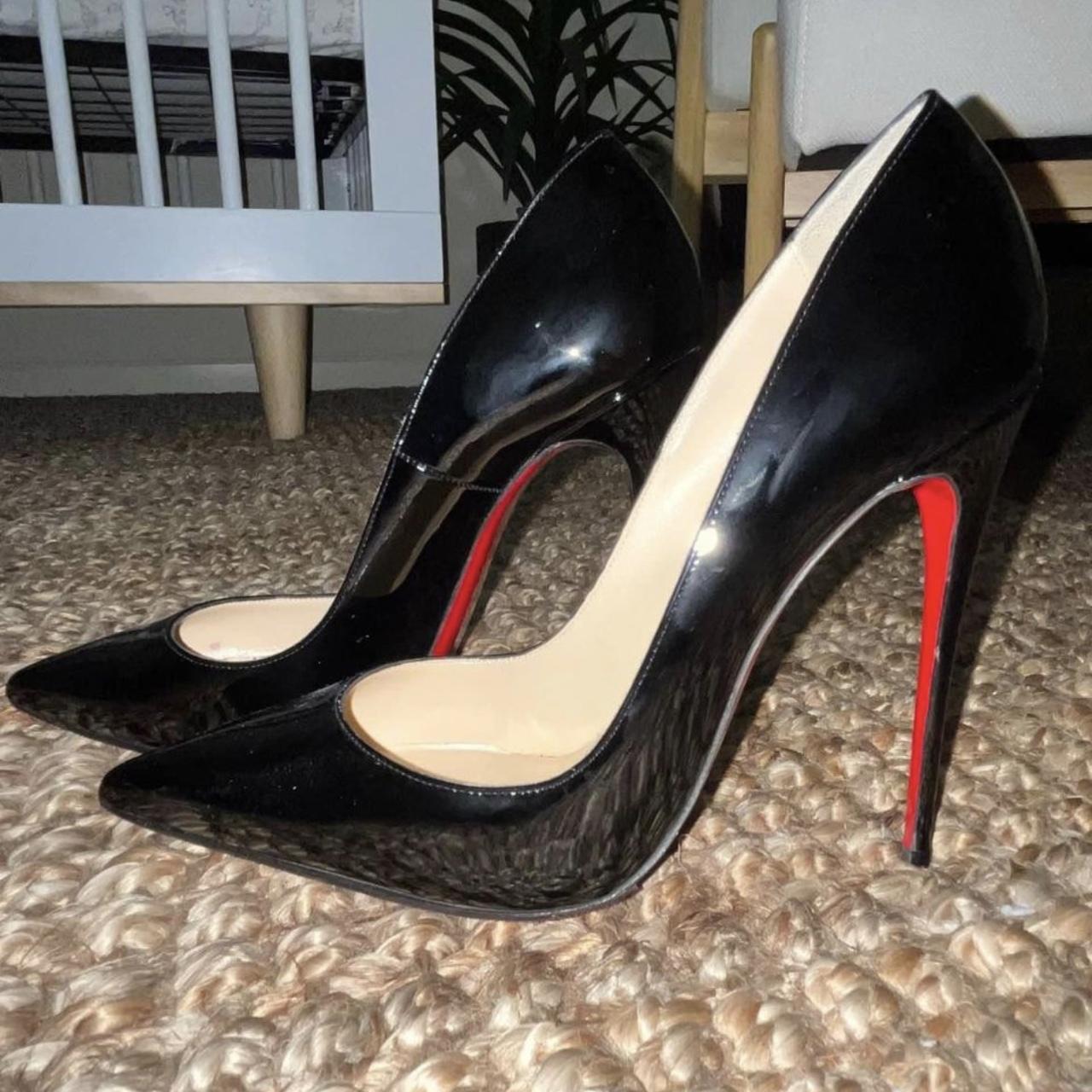 Authentic Christian Louboutin So Kate 120mm Only... - Depop