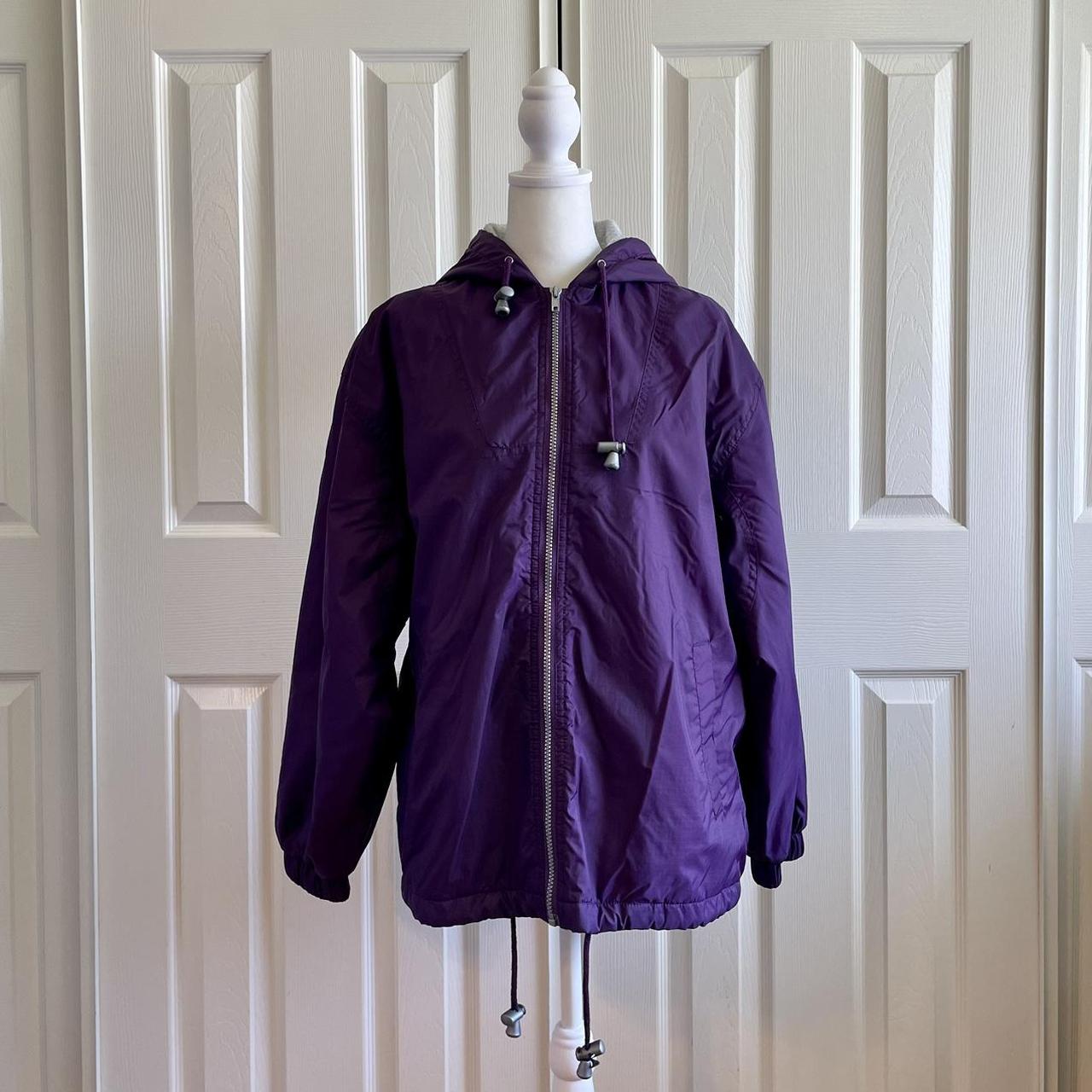 💎 90’s Vintage 105 Meridien Purple Rain Coat 💎 100%... - Depop