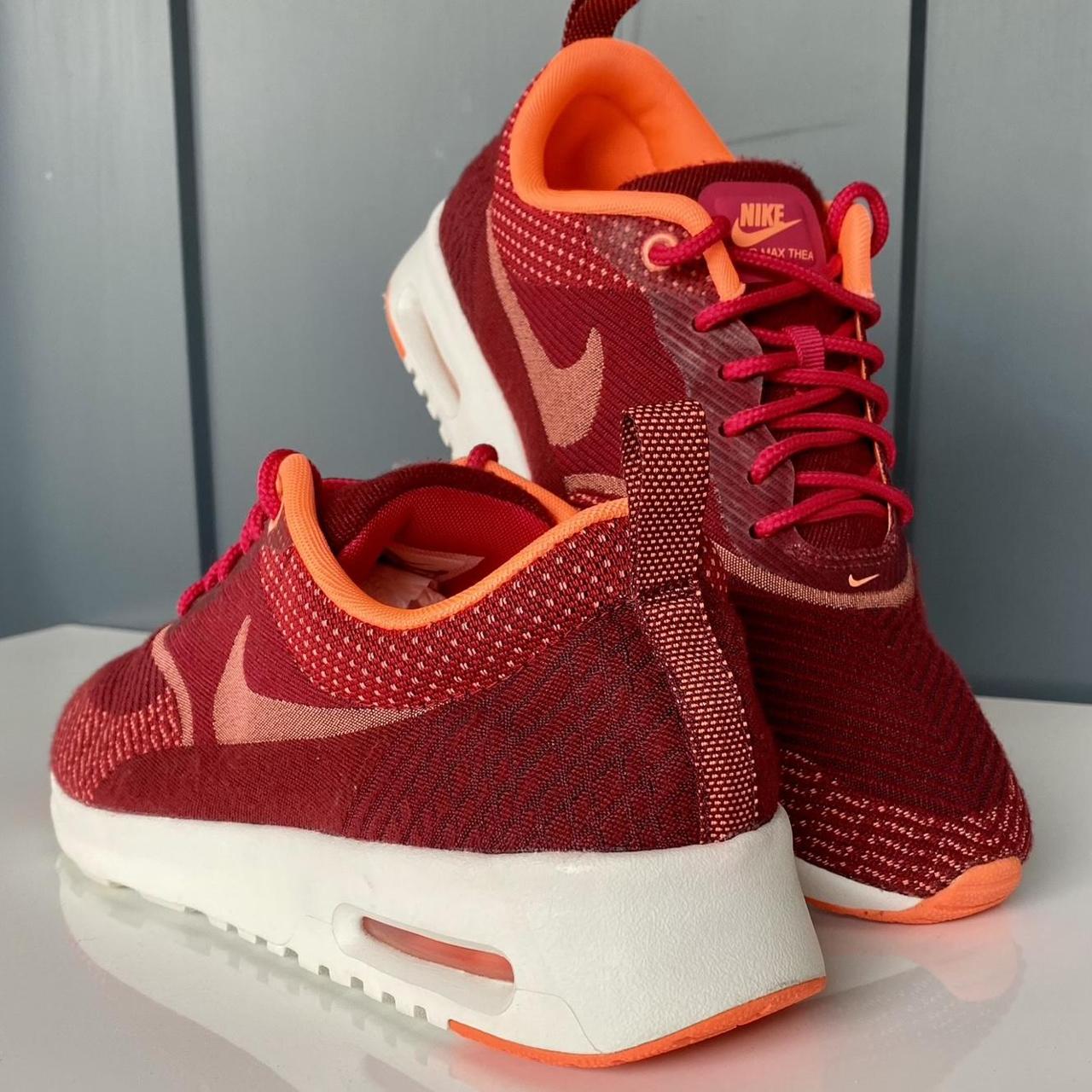 Nike air max thea jacquard red best sale