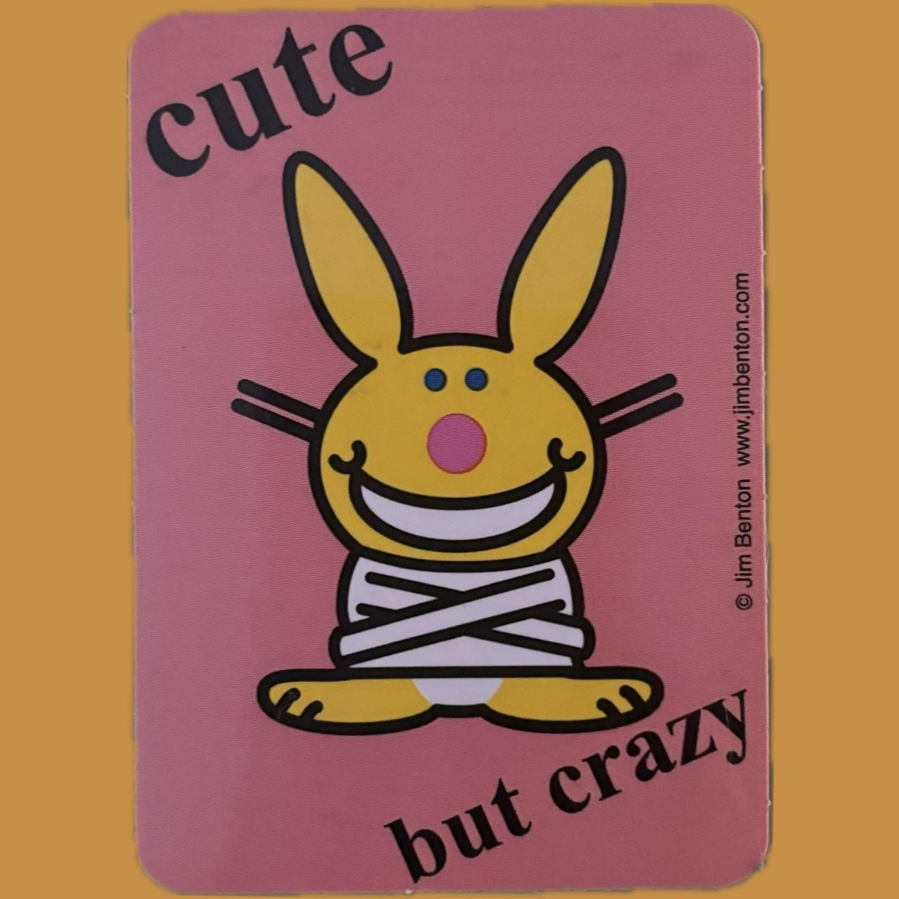 happy bunny jim benton cute but crazy vending | Depop