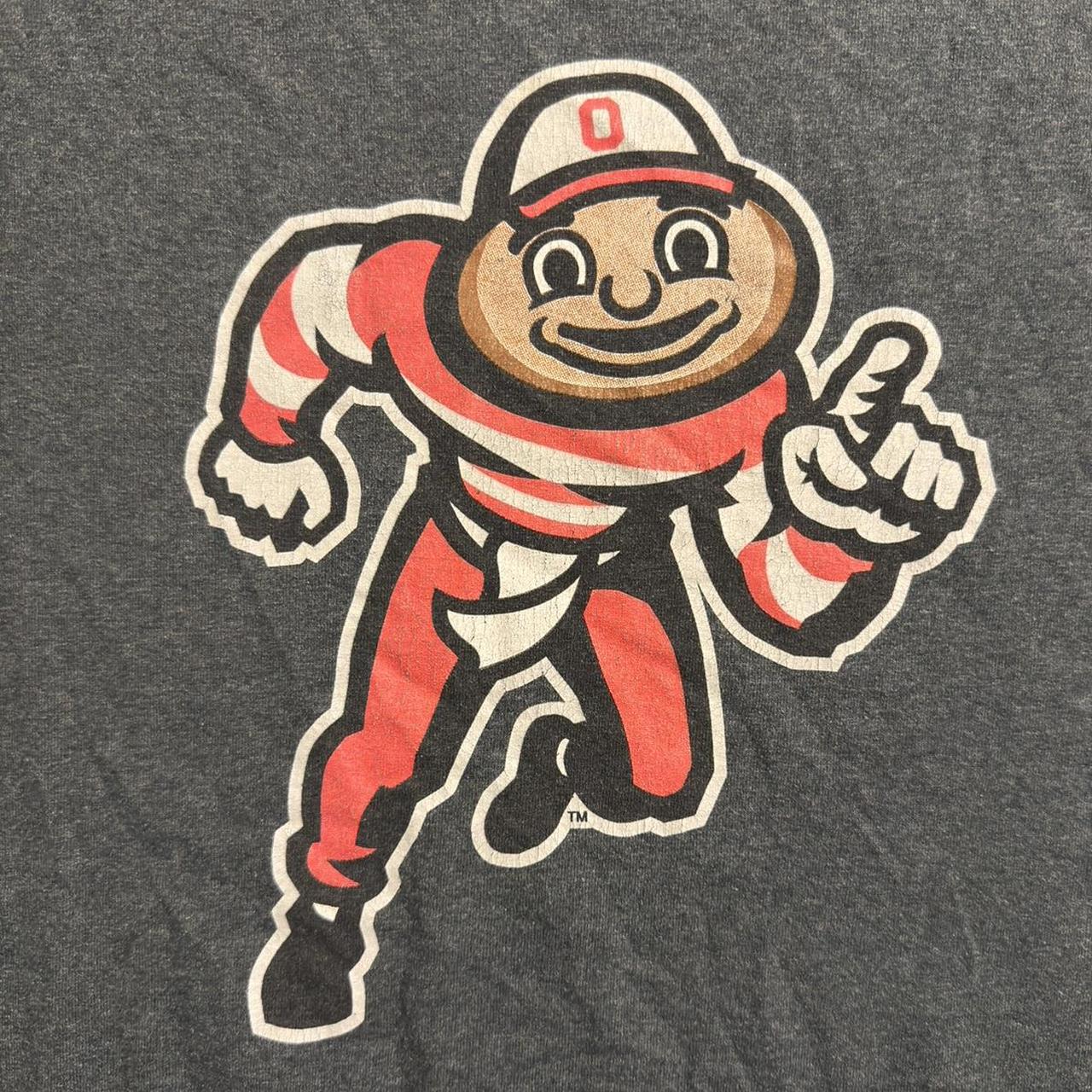 Gildan Men's T-shirt - Grey/Black - L – Vintage O… - image 4