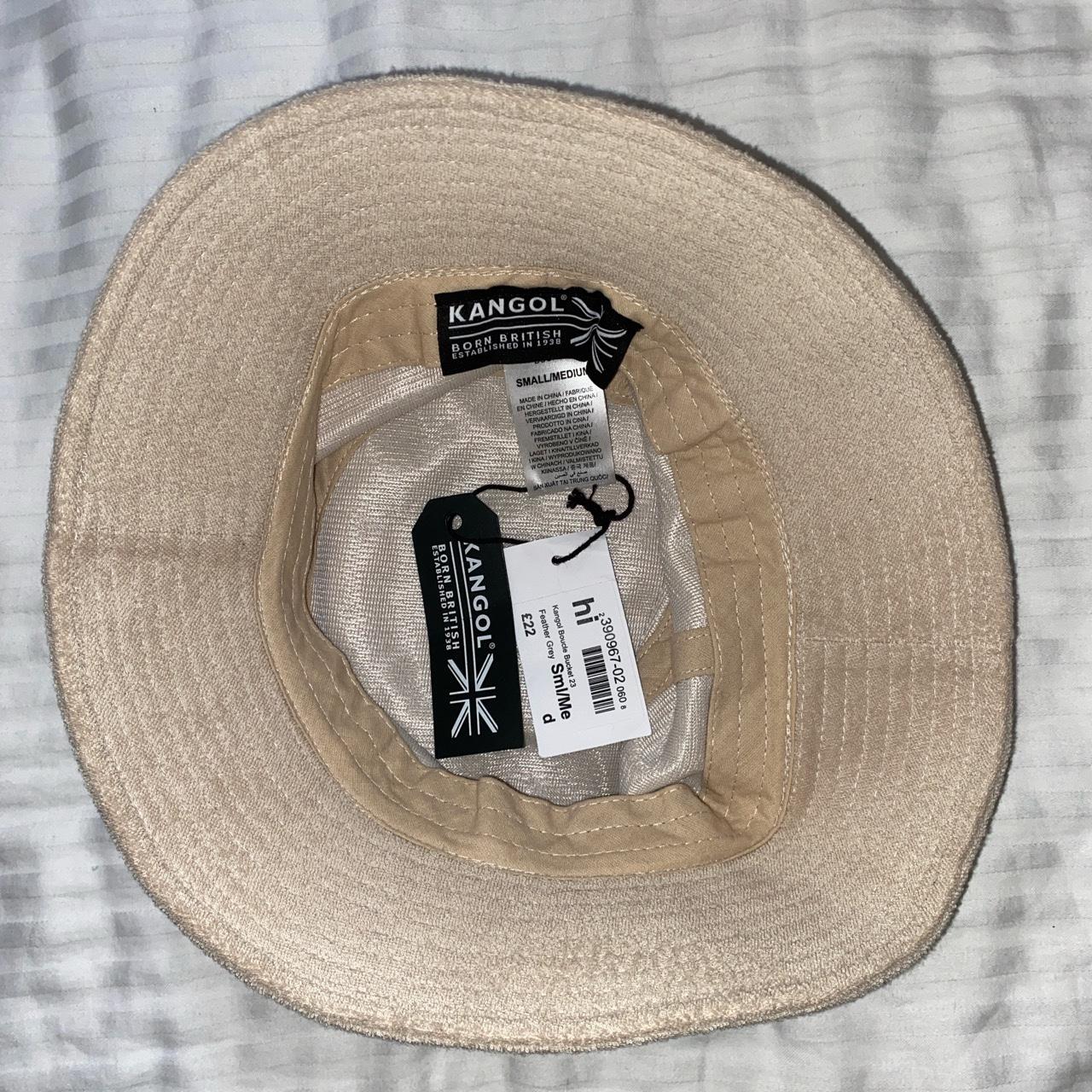 Brand new beige / cream Kangol bucket hat with towel... Depop
