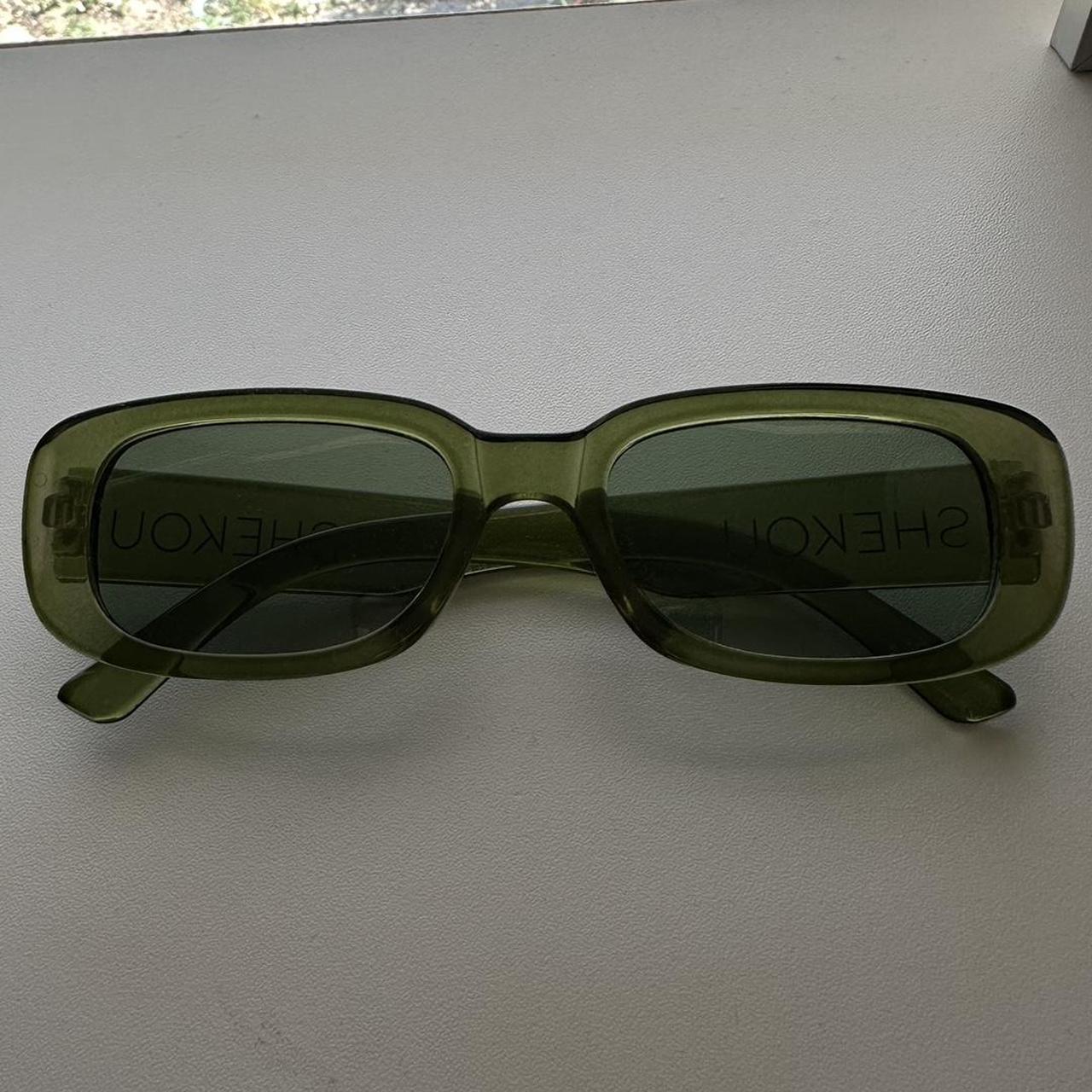 shekou green sunglasses 🌱 perfect for summer, the... Depop