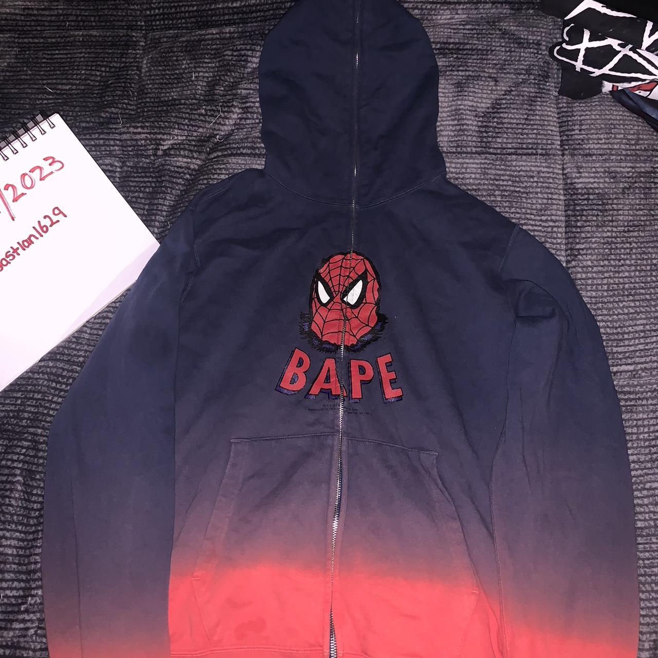 Bape marvel hot sale hoodie