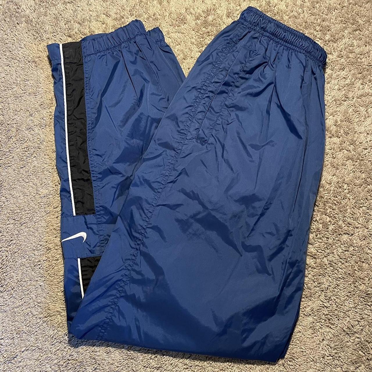 •Y2K Nike track pants, very breathable and light,... Depop