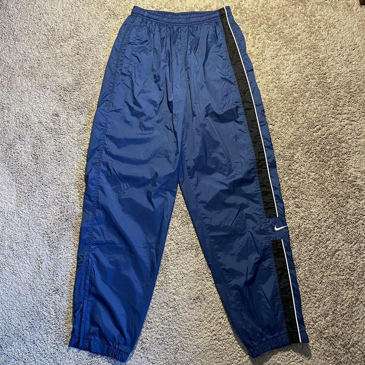 •Y2K Nike track pants, very breathable and light,... - Depop