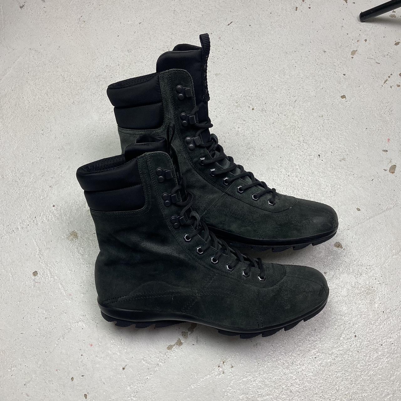 Prada lace up boots Boxing Linea rossa sport Circa Depop