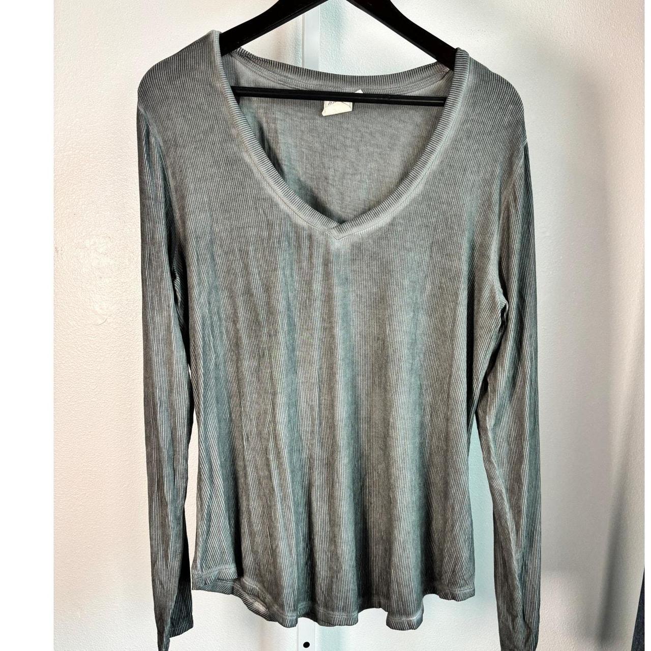 Buckle Women's Blouse - Grey - L – Elevated basic… - image 1