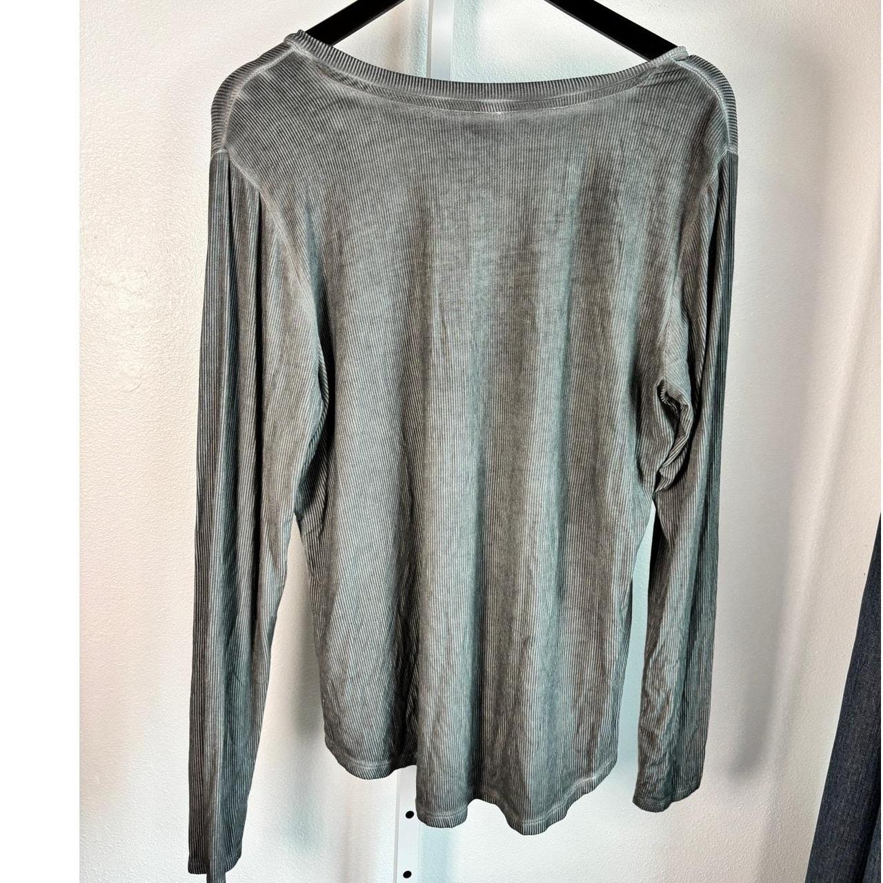 Buckle Women's Blouse - Grey - L – Elevated basic… - image 3