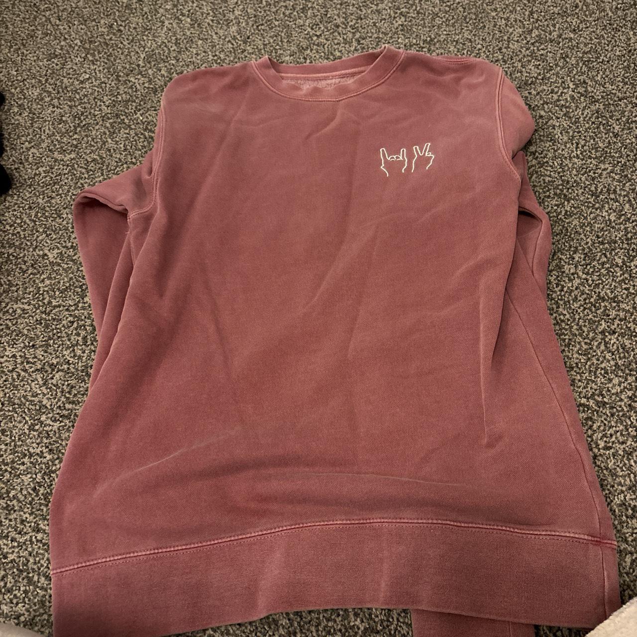 Dolan twins clearance red crew neck