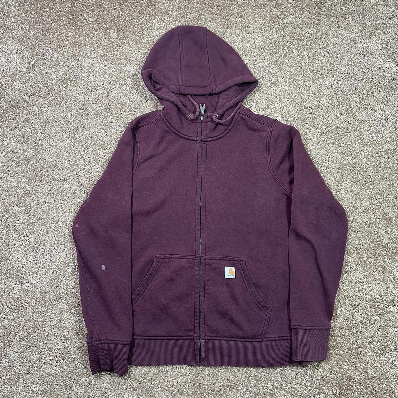 Burgundy carhartt hoodie online