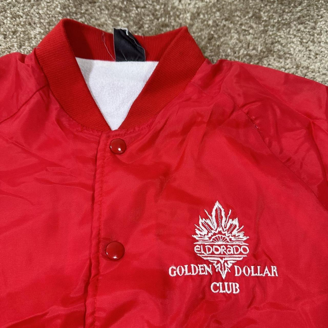 Preloved Men's Bomber Jacket - Red - L – VINTAGE … - image 3