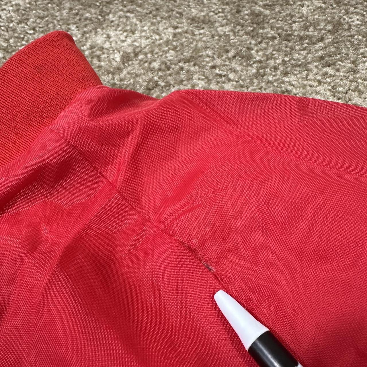 Preloved Men's Bomber Jacket - Red - L – VINTAGE … - image 5