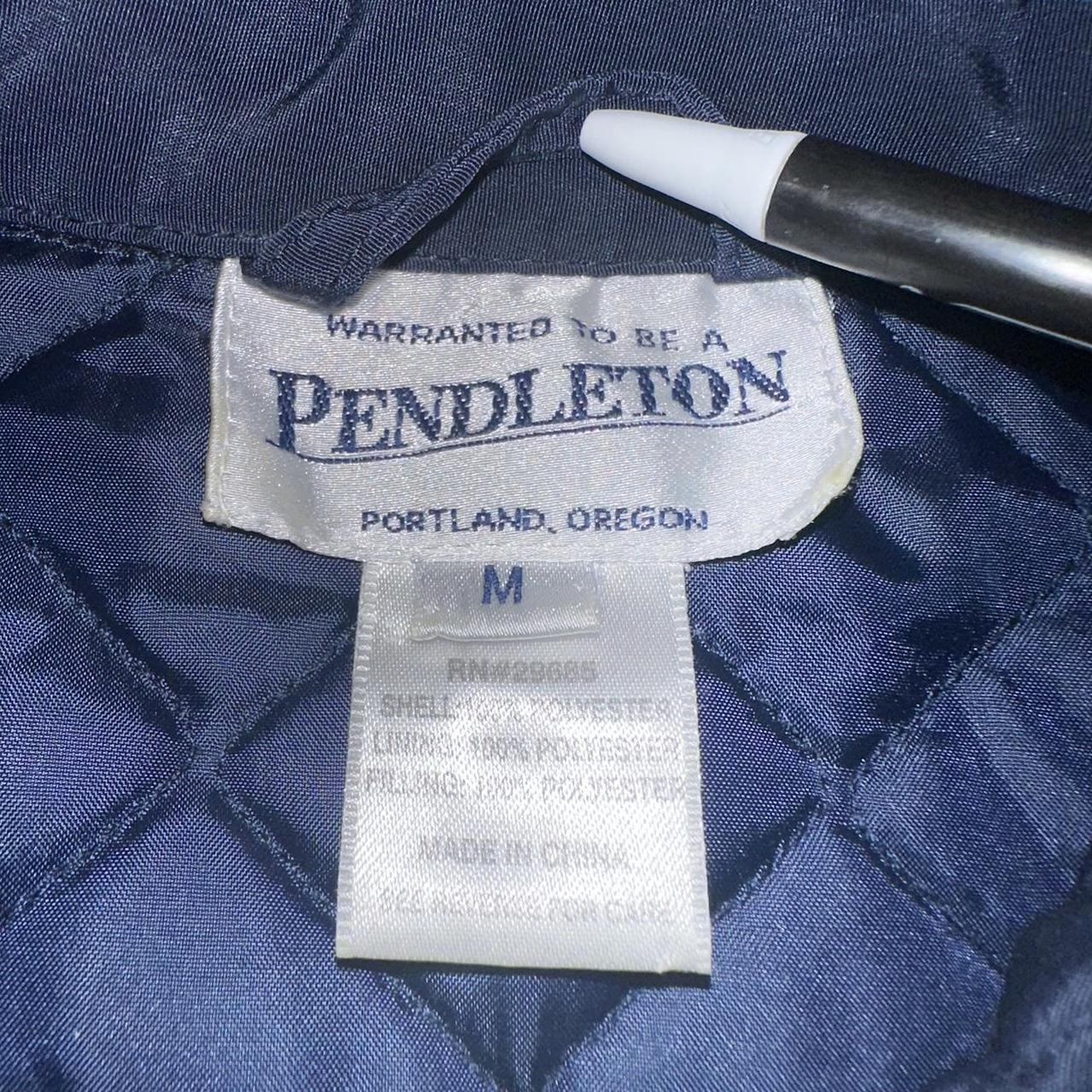 Pendleton Women's Jacket - Navy - M – Pendleton Q… - image 2