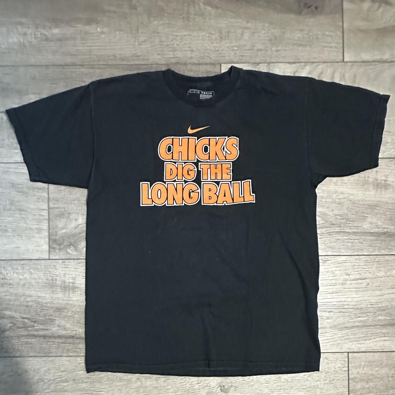 Chicks dig the longball shirt nike hotsell