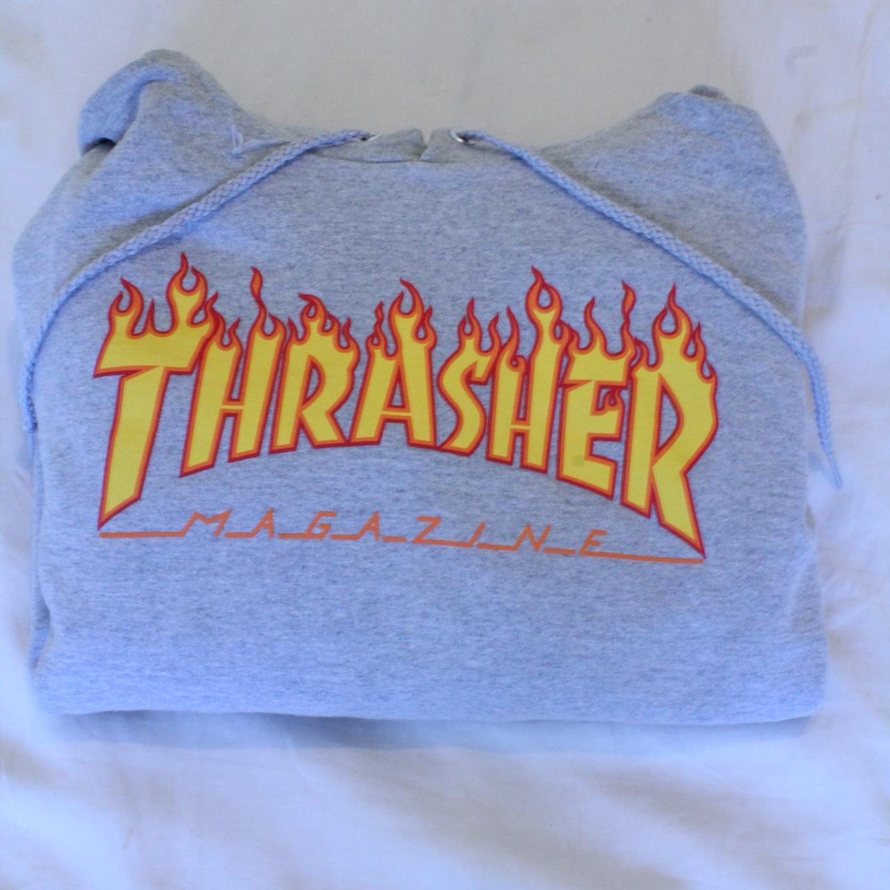 Thrasher hoodie outlet string