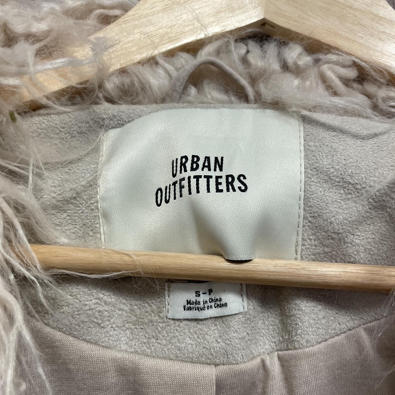 Urban Outfitters Women's Tan Coat Depop