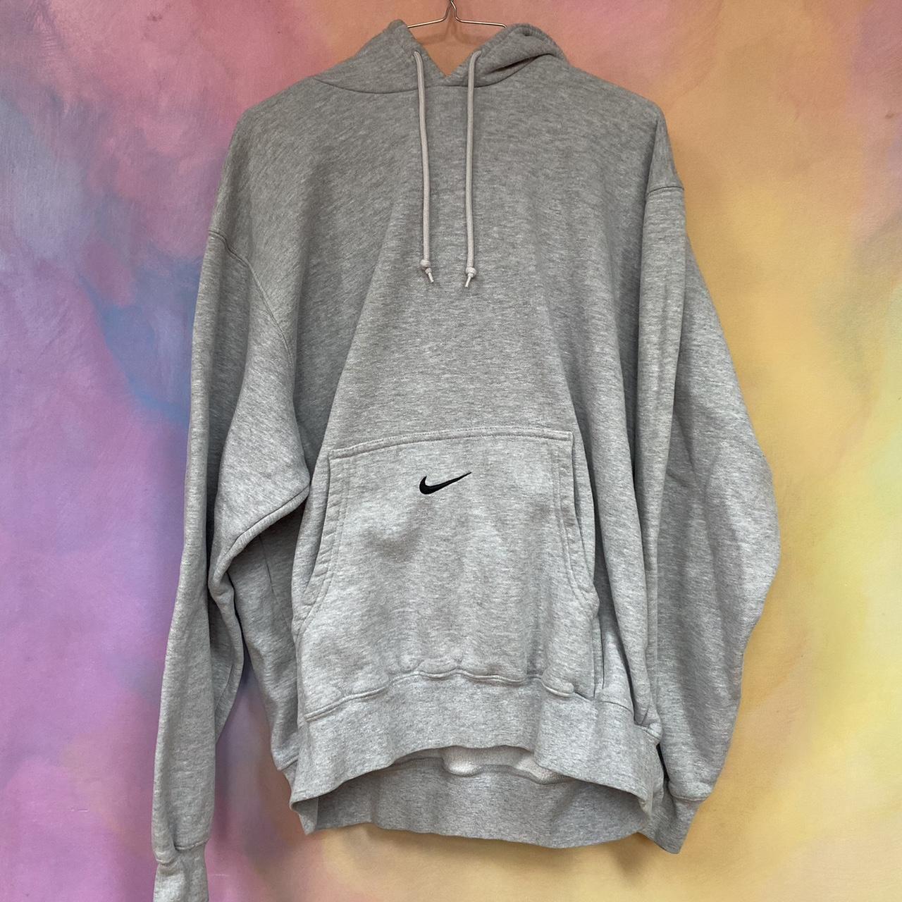 nike vintage center swoosh hoodie