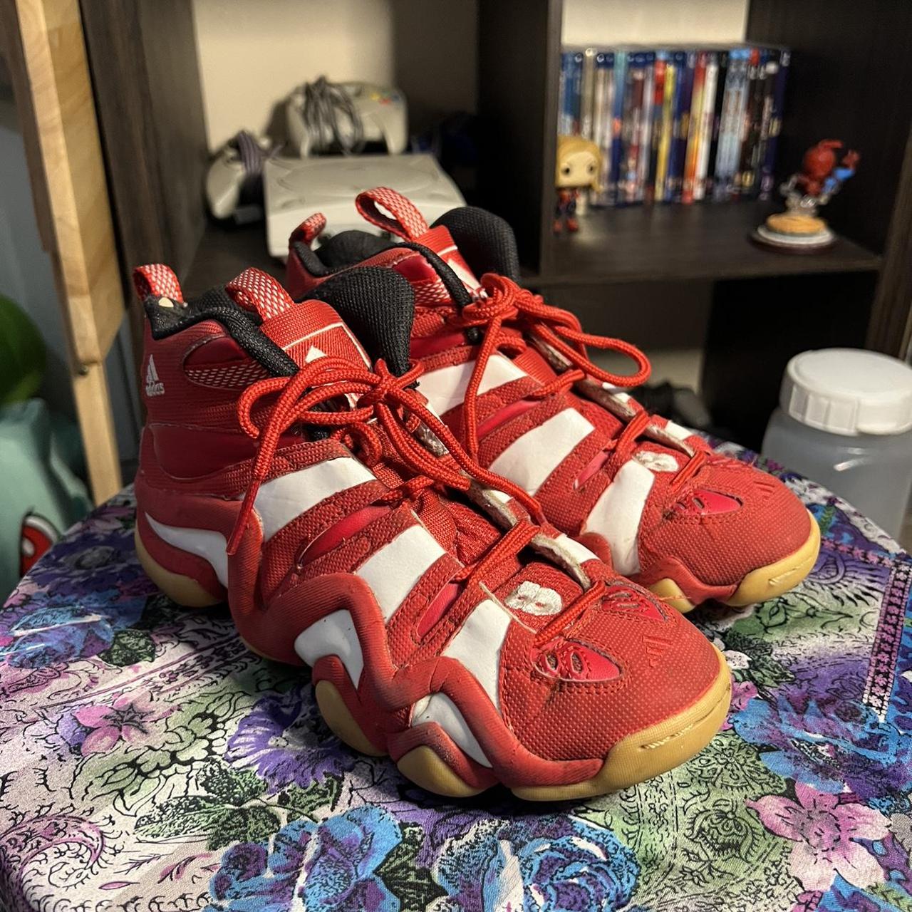 Adidas crazy fire red best sale