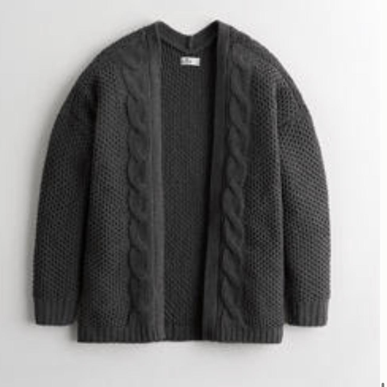 Hollister clearance chenille cardigan