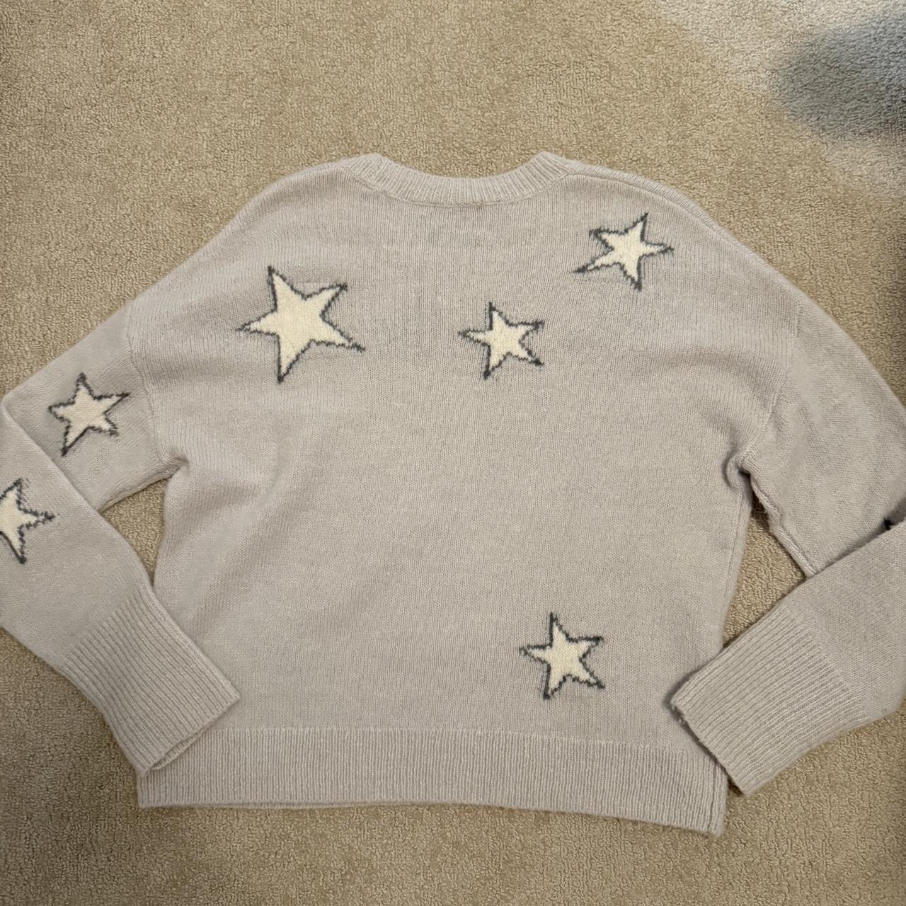 Rails Women's Sweater - Grey/Cream - S – Cream an… - image 2