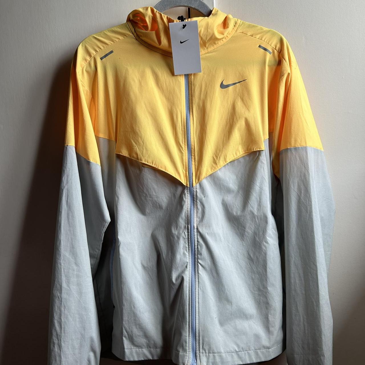 mens nike grey windbreaker