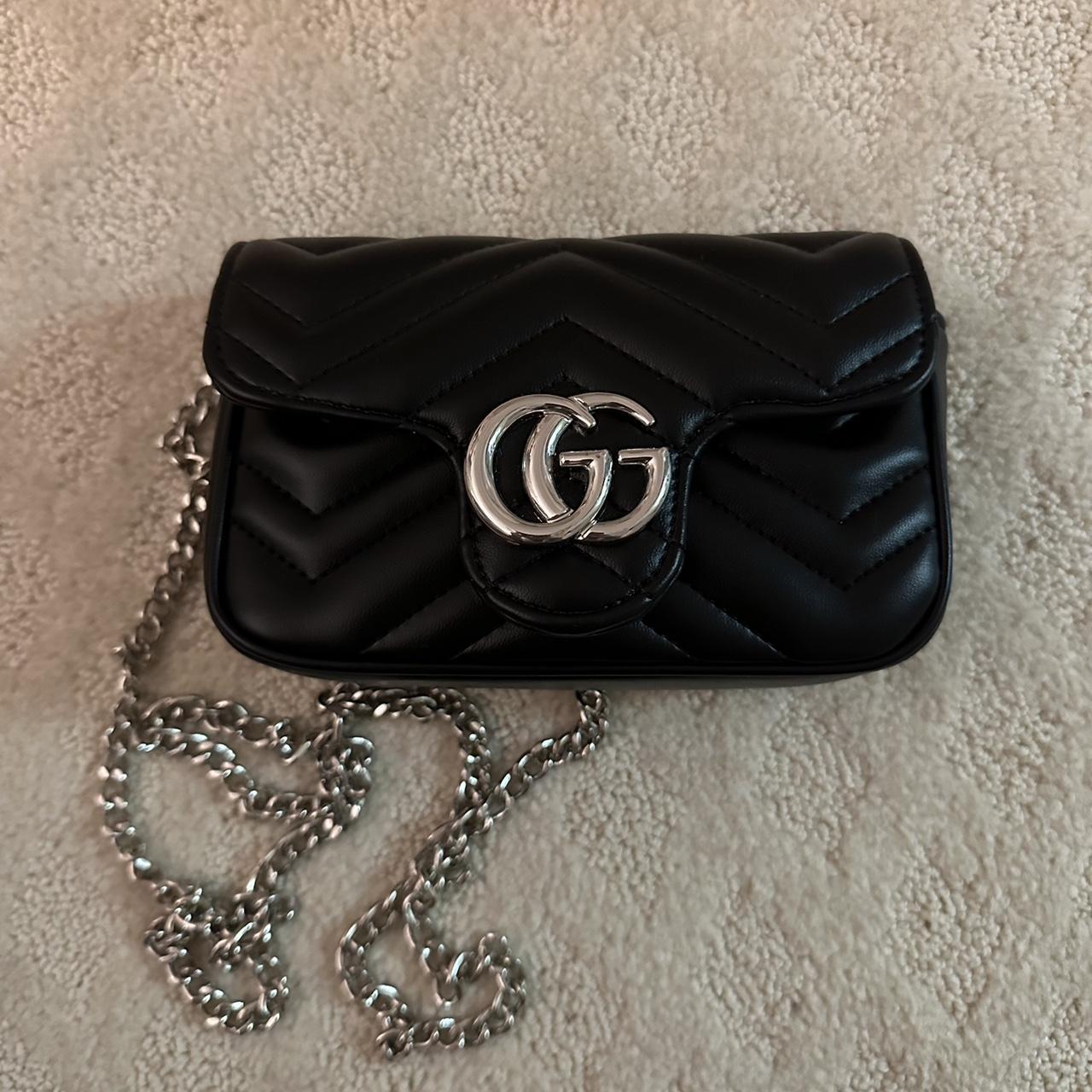 Chanel patent leather mini zip wallet Excellent - Depop